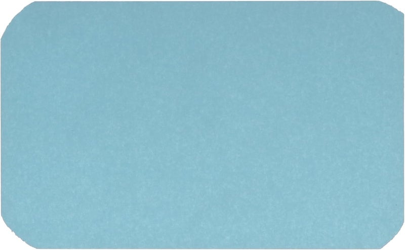 Plasdent Pap-F2 Mini Tray Paper Covers F 5" X 8" Blue 1000/Pk - Image 1